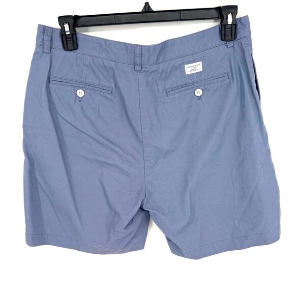 Vineyard Vines Mens Blue Chino Shorts Size 34 Waist Blue 100% Cotton Preppy - Picture 2 of 5